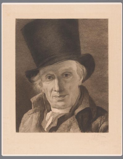 Gentleman with a tall hat
