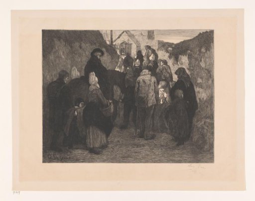 Group of pilgrims on a pilgrimage