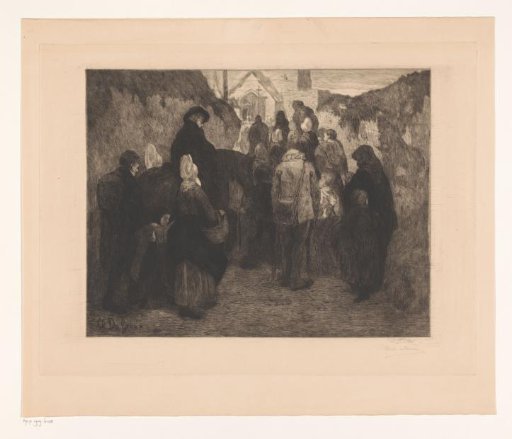 Group of pilgrims on a pilgrimage