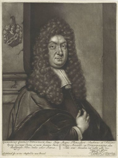 Portrait of Zacharias Konrad Uffenbach