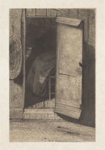 View Through an Open Door