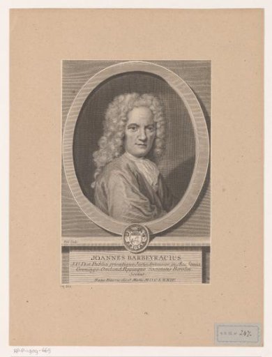 Portrait of Jean Barbeyrac