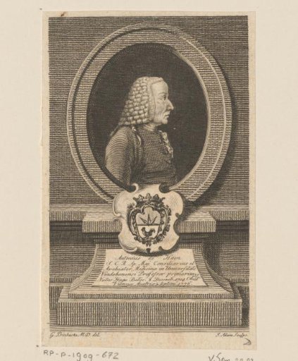 Portrait of Anton de Haen