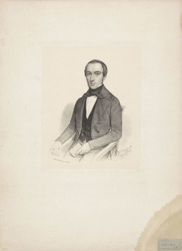 Portrait of J. van den Broek