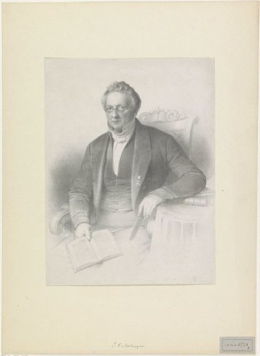 Portrait of Philipp Christiaan Molhuysen