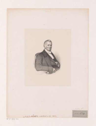 Portrait of Daniël Jacob van Ewijck van Oostbroek and de Bilt