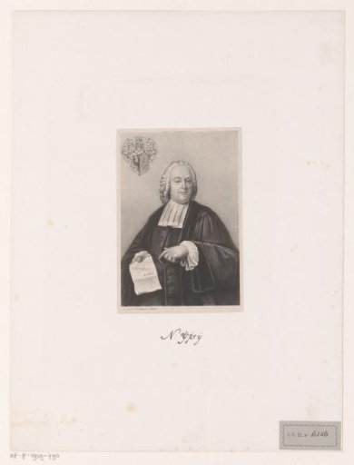 Portrait of Nicolaas Ypey