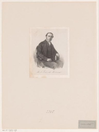 Portrait of Bartholomeus Theodus Lublink Weddik