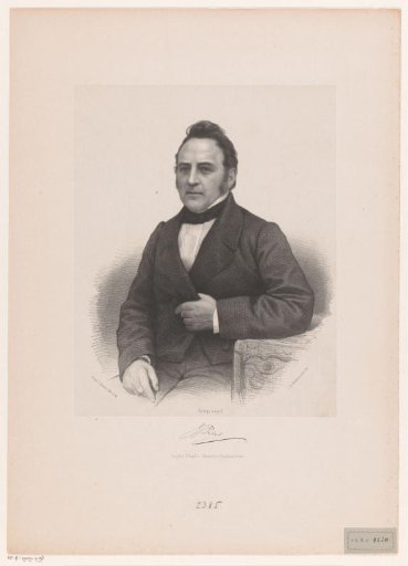 Portrait of Johannes Jacobus Prins