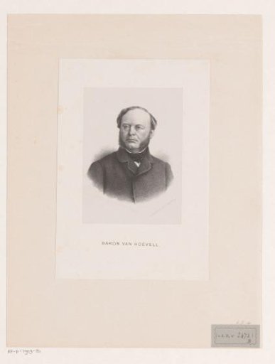Portrait of Wolter Robert van Hoëvell