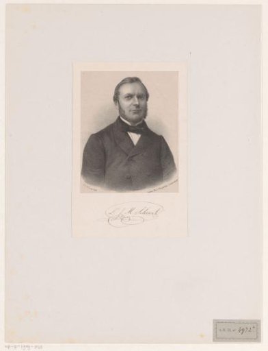 Portrait of Joannes Matthias Schrant