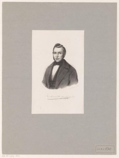Portrait of Sim. Dk. van de Velde van Cappellen