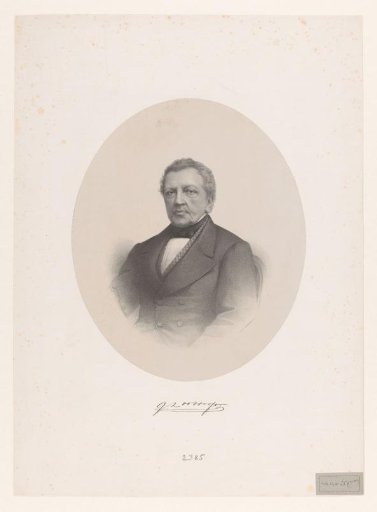 Portrait of Gerrit Lodewijk Hendric Hooft