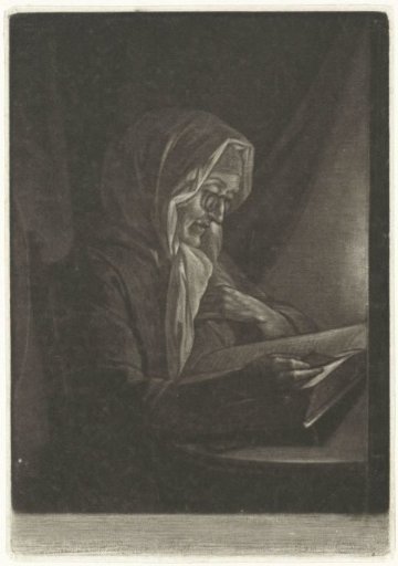 Woman reading