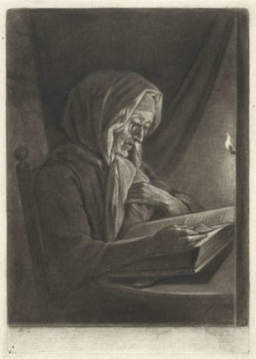 Woman reading