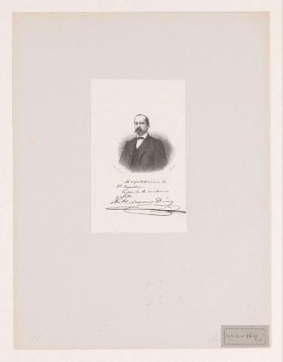 Portrait of A. Diaz