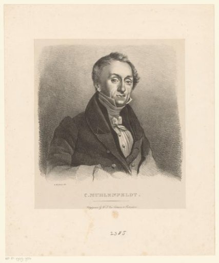Portrait of Carl Mühlenfeldt