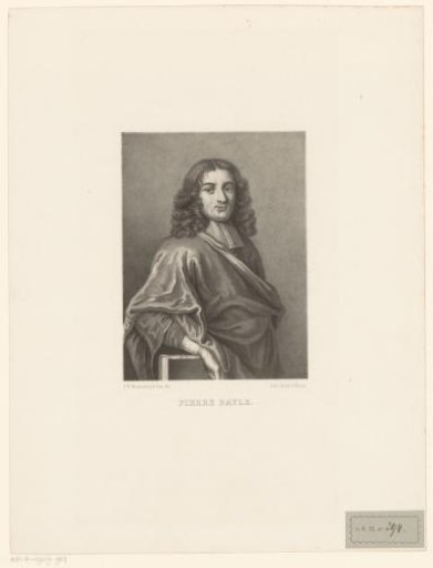 Portrait of Pierre Bayle
