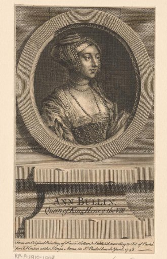 Portrait of Anna Boleyn, Queen of England