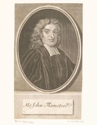 Portrait of John Flamsteed