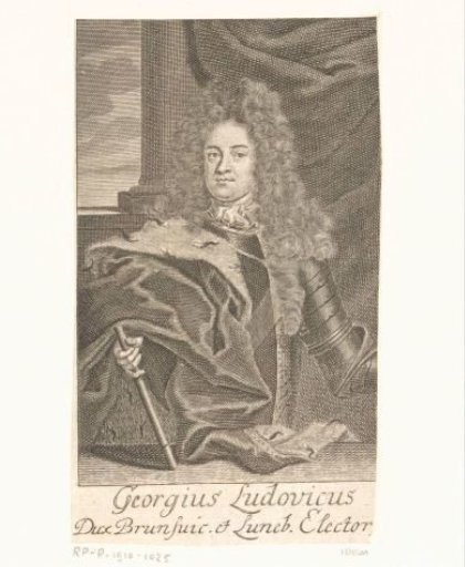 Portrait of Georg Ludwig von Braunschweig-Lüneburg, later King George I of Great Britain