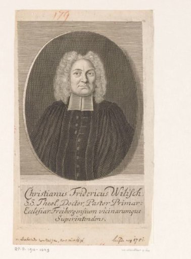 Portrait of Christian Friedrich Wilisch