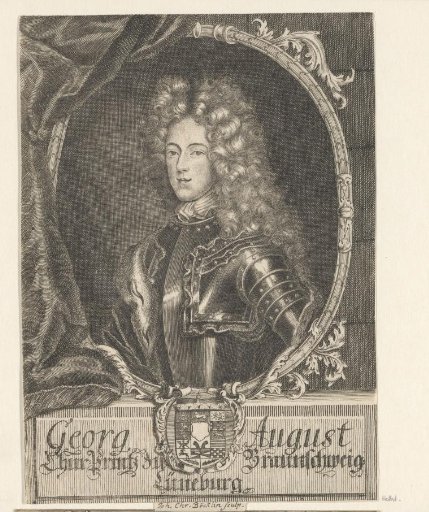 Portrait of George II Augustus as Prince of Brunswick-Lüneburg