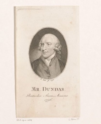 Portrait of Henry Dundas, 1st Viscount Melville