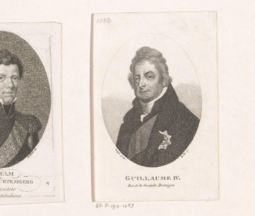 Portrait of William IV Henry, King of Great Britain and Hanover