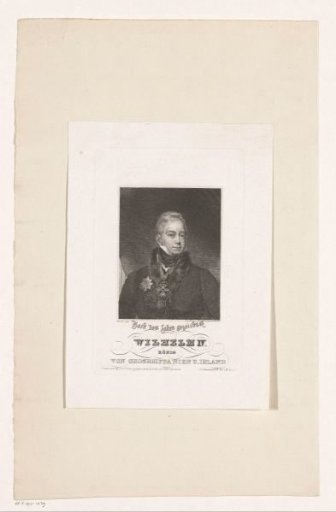 Portrait of William IV Henry, King of Great Britain and Hanover