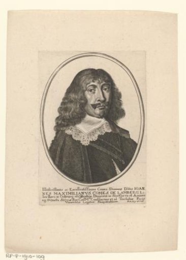 Portrait of Johann Maximilian van Lamberg