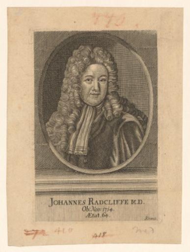 Portrait of John Radcliffe at the Age of 64