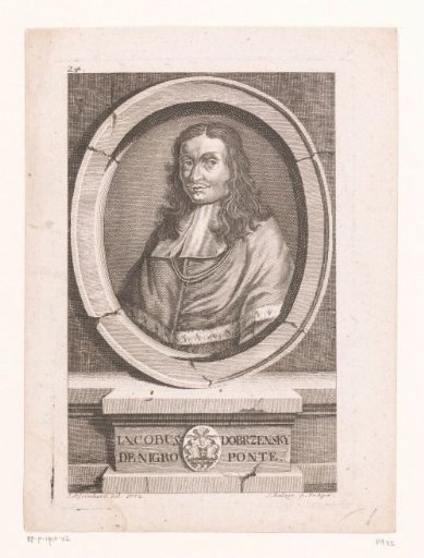 Portrait of Jacobus Johannes Wenceslaus Dobrzensky