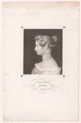 Portrait of Victoria, Queen of the United Kingdom