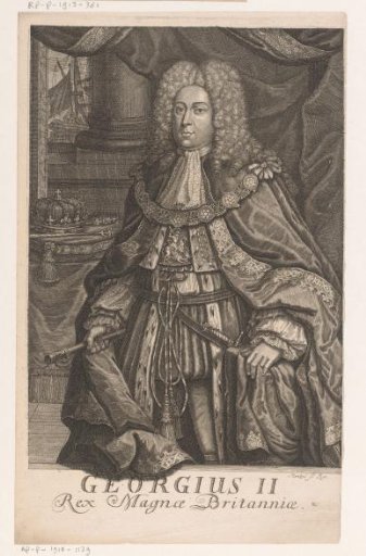 Portrait of King George II of England