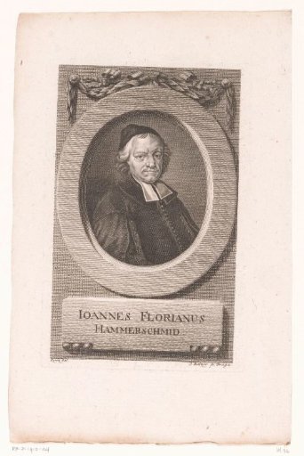 Portrait of Johann Florian Hammerschmid