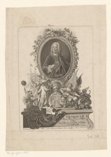 Portrait of George II, King of Great Britain