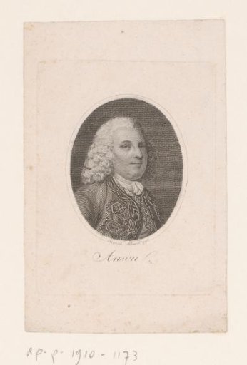 Portrait of George Anson