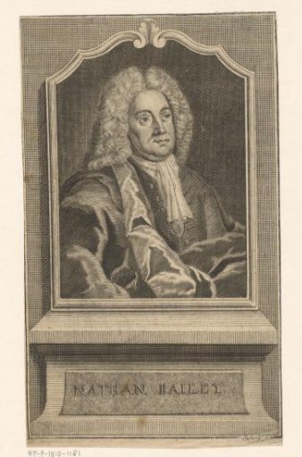 Portrait of Nathaniel Bailey