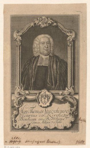 Portrait of Thomas Stackhouse