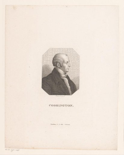 Portrait of Sir Edward Codrington