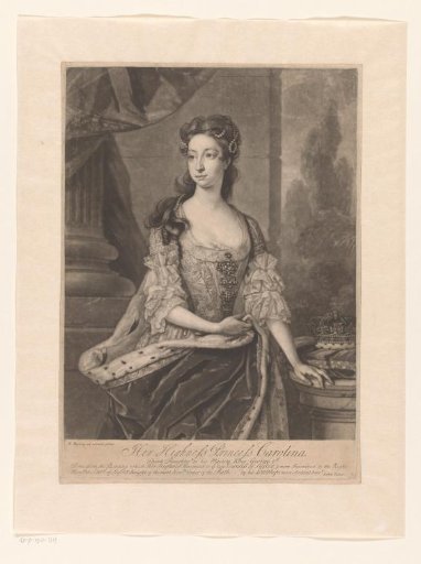 Portrait of Carolina of Hanover