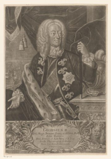 Portrait of George II, King of Great Britain