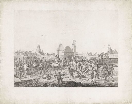 The Arrival of the Dutch Occupation by the Corps of Civil Musicians in Deventer, 26 April 1814
