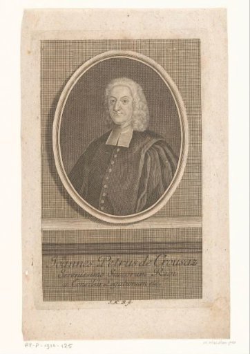 Portrait of Jean-Pierre de Crousaz