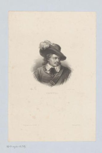 Portrait of Oliver Cromwell