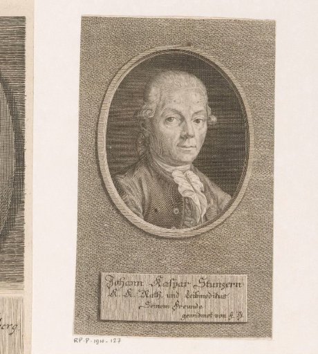 Portrait of Johann Kaspar Stunzer