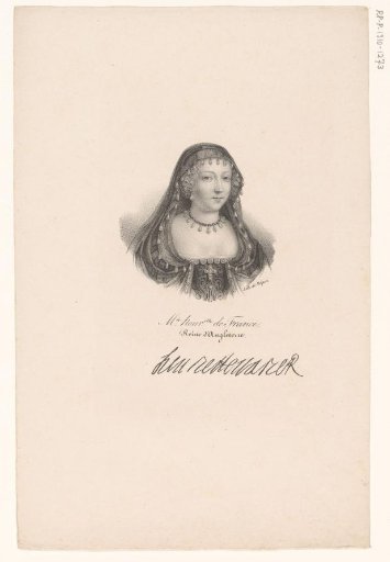 Portrait of Henrietta Maria of France