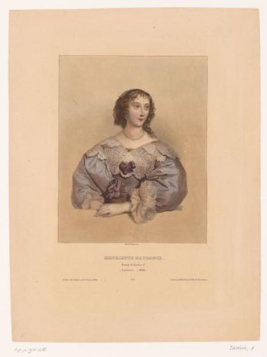 Portrait of Henriëtta Maria of France