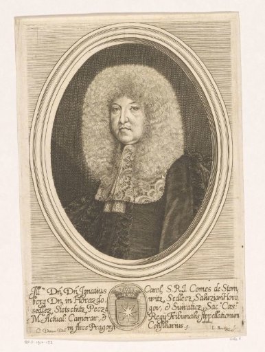 Portrait of Ignaz Carl, Imperial Count of Sternberg